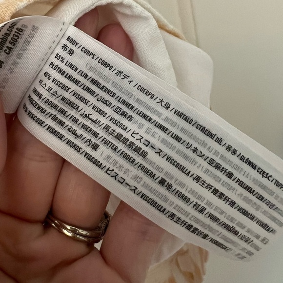 Abercrombie & Fitch Floral Linen Dress - Picture 5 of 5